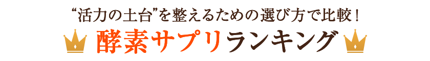 酵素サプリランキング